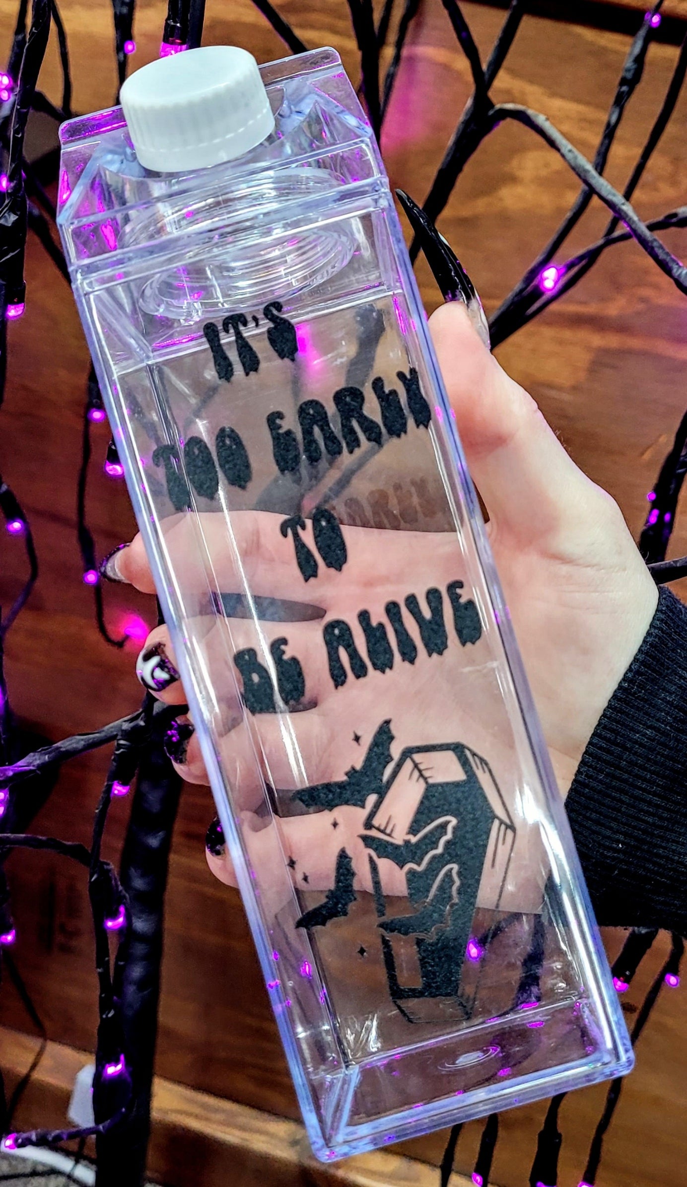 Milk carton water bottle