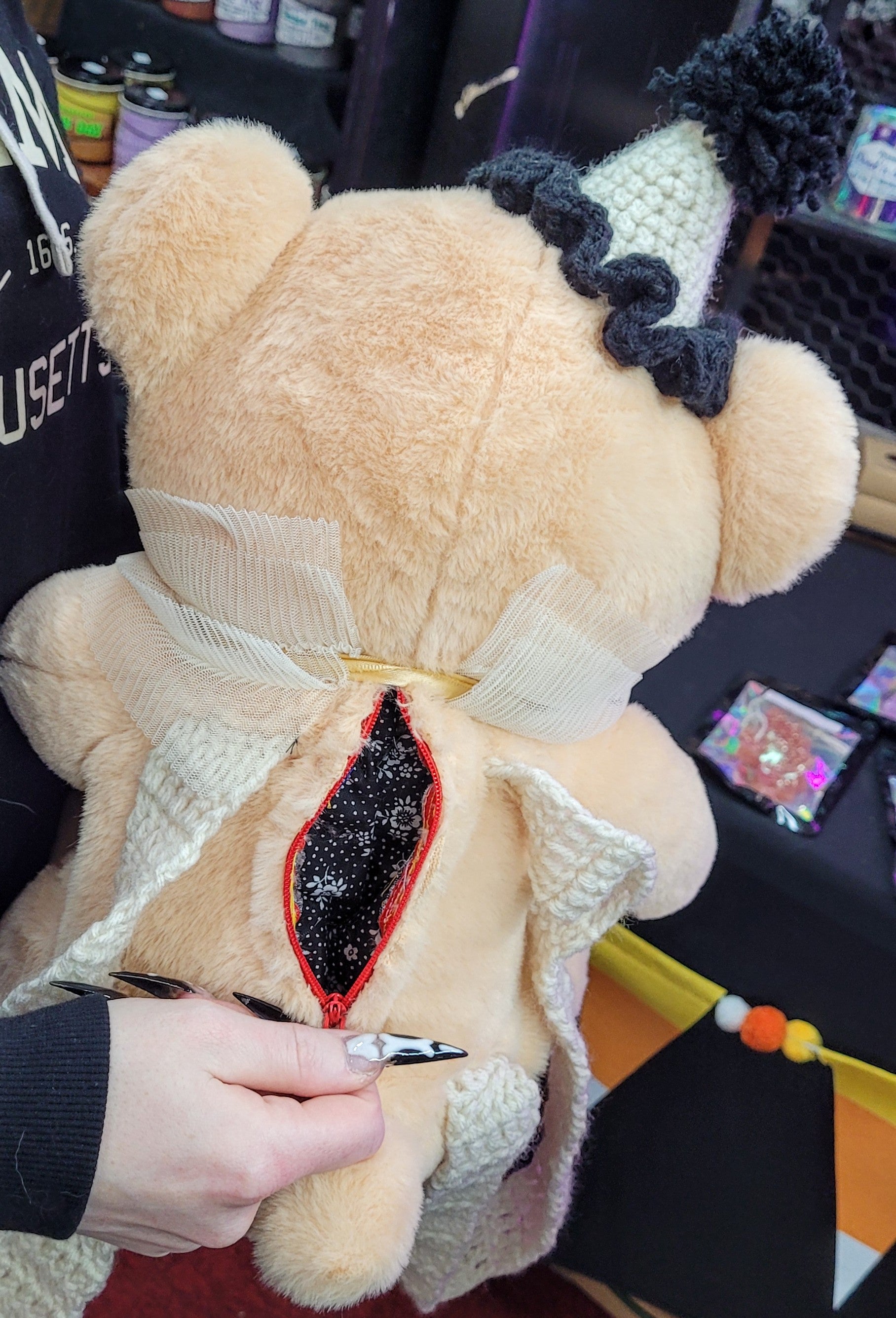 Teddy bear back pack