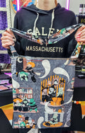 Halloween witch tote bag