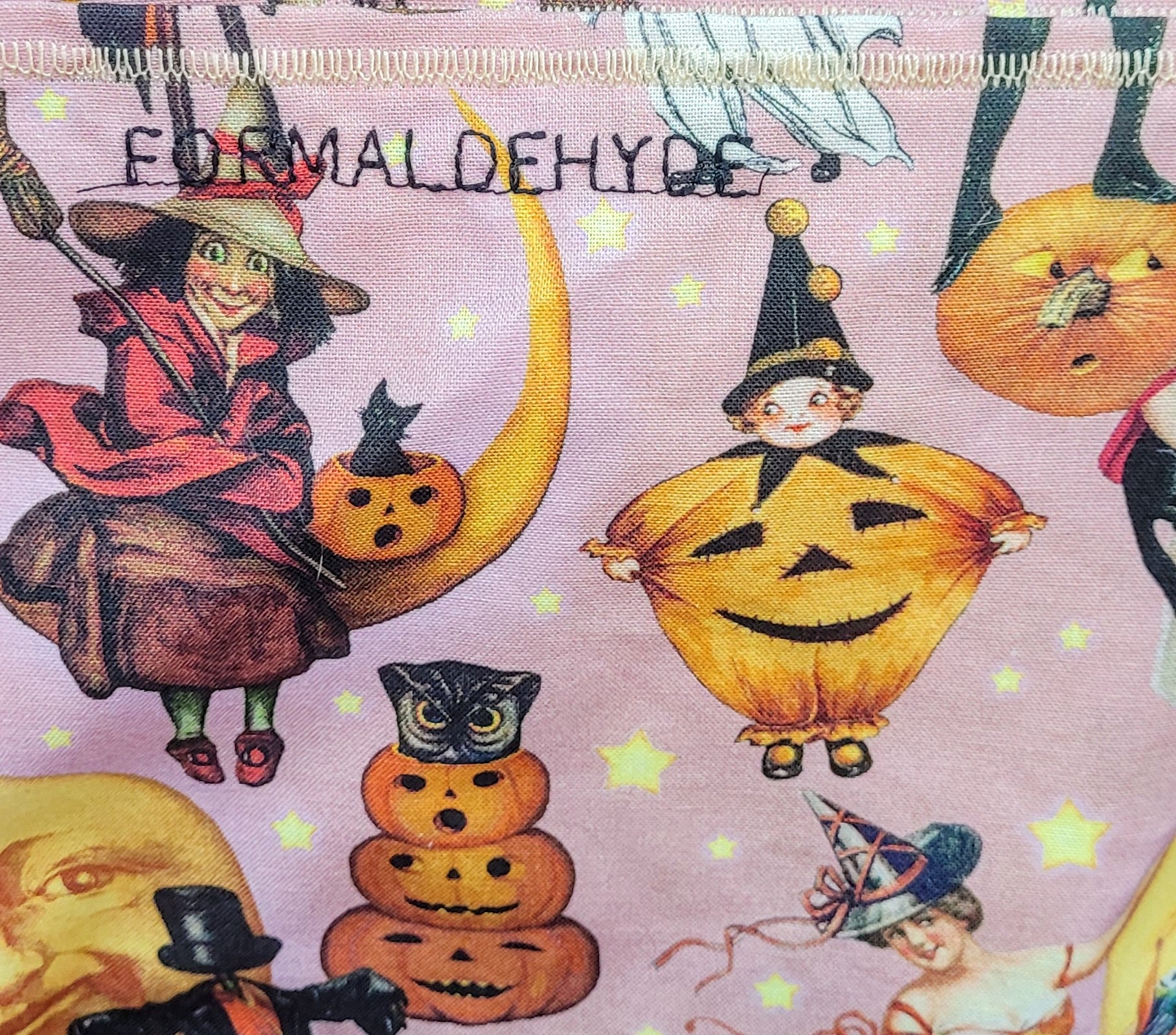 Vintage Halloween tote bag